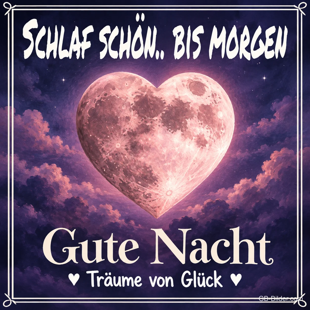Herzmond zwischen Wolken, Text: SCHLAF SCHÖN